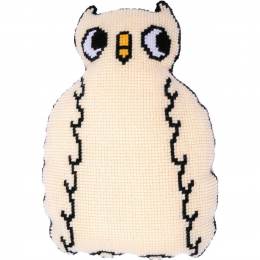 Kit coussin au point de croix hibou - 4