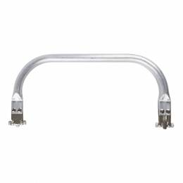 Fermoir 20x9cm aluminium - 408