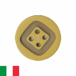 Bouton 4 trous bicolore - 408