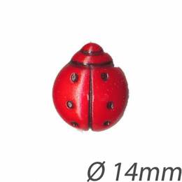 Bouton enfant coccinelle - 408