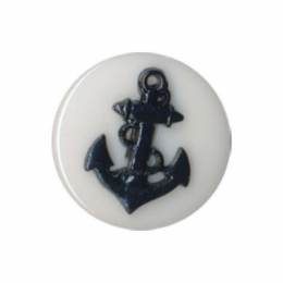 Bouton ancre marine - 408