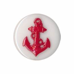 Bouton ancre marine - 408