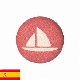 Bouton enfant bateau voilier - 408
