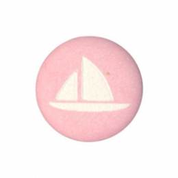 Bouton enfant dessin bateau - 408