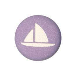 Bouton enfant dessin bateau - 408