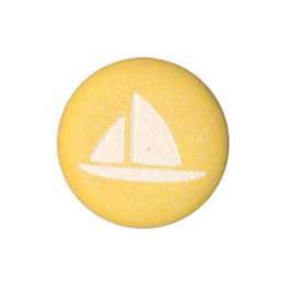 Bouton enfant dessin bateau - 408