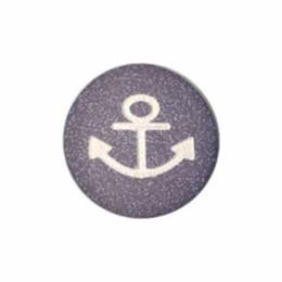 Bouton enfant dessin ancre - 408