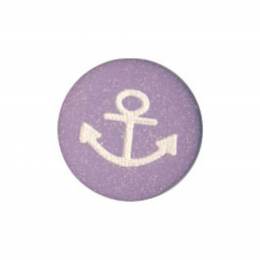 Bouton enfant dessin ancre - 408