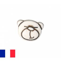 Petit bouton enfant ourson - 408