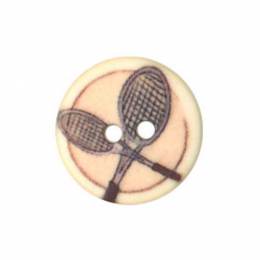 Bouton enfant raquette de tennis - 408