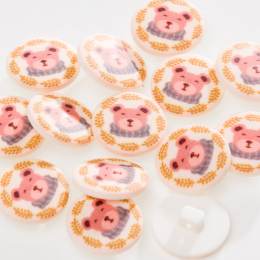 Bouton enfant ours - 408