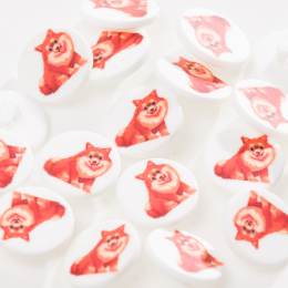 Bouton enfant chien - 408