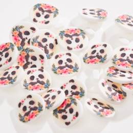 Bouton enfant panda kawaii - 408