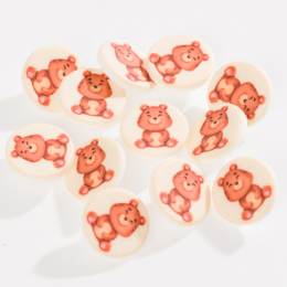 Bouton enfant ours - 408