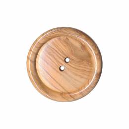 Bouton couture en bois vernis - 408