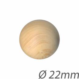 Bouton couture 1/2 boule bois - 408