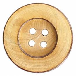 Bouton couture en bois 22mm - 408