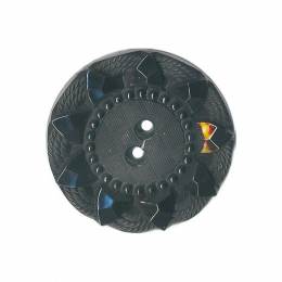 Bouton couture noir fantaisie - 408