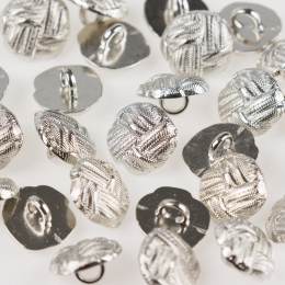 Bouton métal type noeud à queue - 408