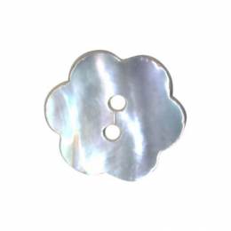 Bouton nacre naturelle fleur - 408
