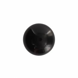 Bouton couture noir 1/2 boule en verre - 408