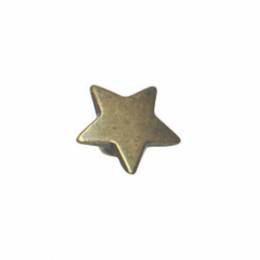 Bouton fantaisie étoile en métal - 408
