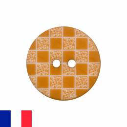 Bouton damier &agrave; trous - 408