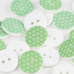 Bouton &eacute;toile &agrave; trous - 408