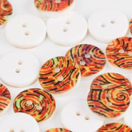 Bouton fantaisie &agrave; trous - 408