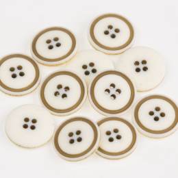 Bouton bicolore - 408