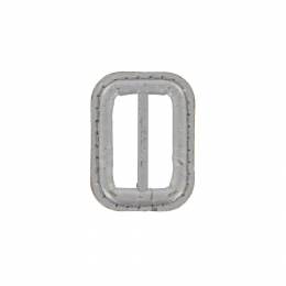 Boucle ceinture argentée polyester - 408