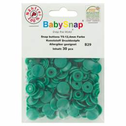 Bouton pression plastique BabySnap® vert - 408