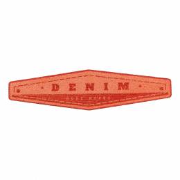 Thermocollant denim orange - 408