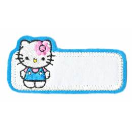 Thermocollant etiquette Hello Kitty 4 x 8,5 cm - 408