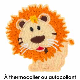 Thermocollant et autocollant lion - 408