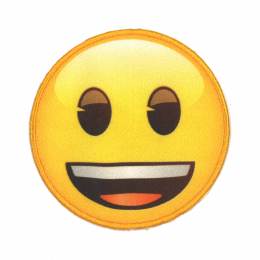 Thermocollant emoji diam 6,5cm - 408