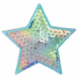 Thermocollant étoile paillette 5,5x5,5 - 408