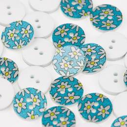 Bouton fleurs - 408