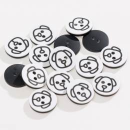 Bouton chien - 408