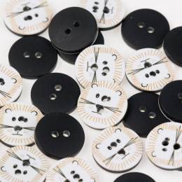 Bouton enfant lion - 408