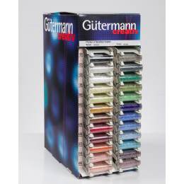Meuble Gutermann de perles à facette mates 4mm 24 coloris - 429