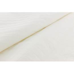 Tissu coton matelassé tayio blanc cassé - 44