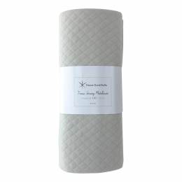 Coupon Tissu France Duval jersey matelassé brume France Duval - 44