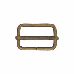 Boucle ajustable 25mm bronze sachet de 20u - 444