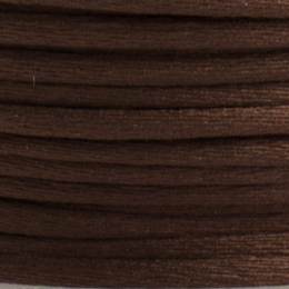 Cordon queue de rat 2,5mm marron fonc&eacute; - 458