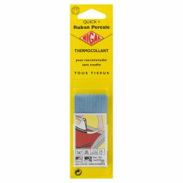 Ruban percale thermocollant ciel - 46