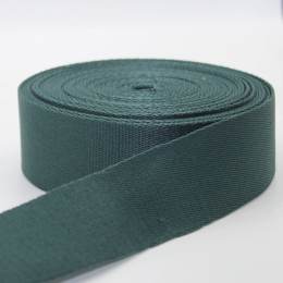 Sangle douce 40 mm polyester vert foncé - 465
