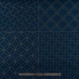 Tissu panneaux sashiko - 468
