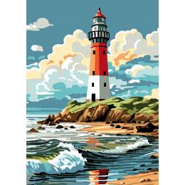Canevas antique Luc 32/50 - le phare - 47