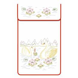 Cache torchon 60/120 100%coton bl - 47